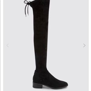 Dolce Vita over the knee black boots